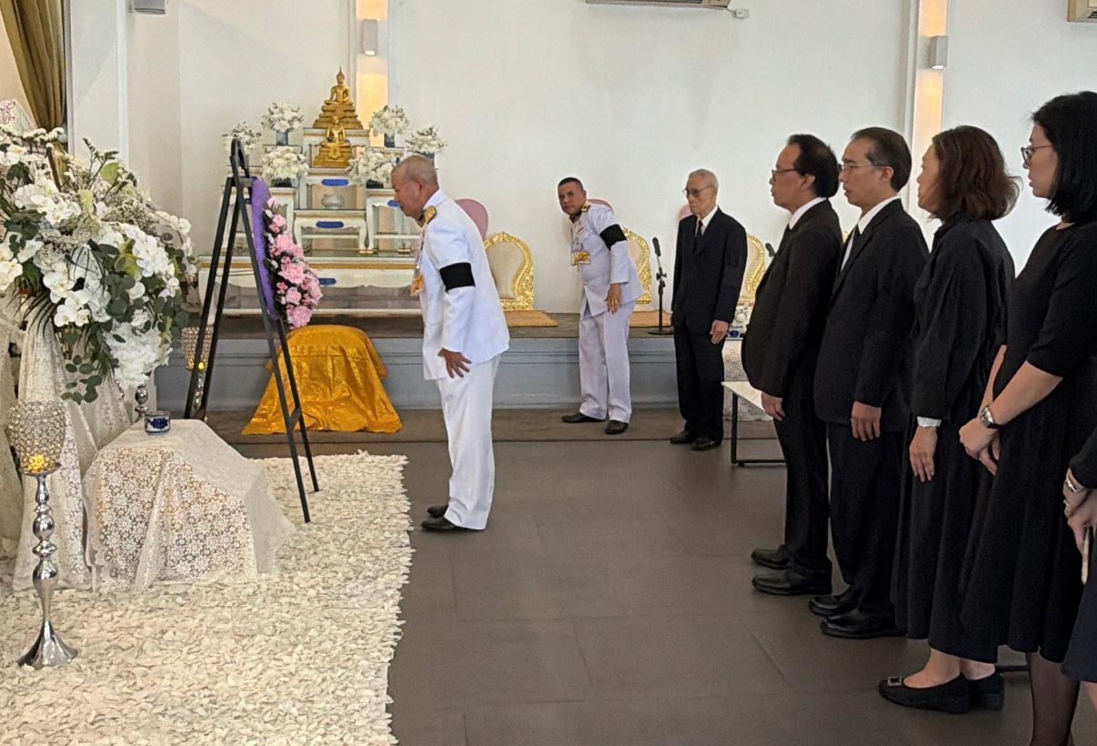 แสดงความอาลัย “หม่อมราชวงศ์ มธุรา ชินาลัย” ถึงแก่อนิจกรรม ท่ามกลางความอาลัยของครอบครัว ญาติสนิท และผู้ที่เคยร่วมงานกับท่าน